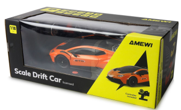 21119 Lamborghini Huracan STO Drift Car 1:18 RTR orange